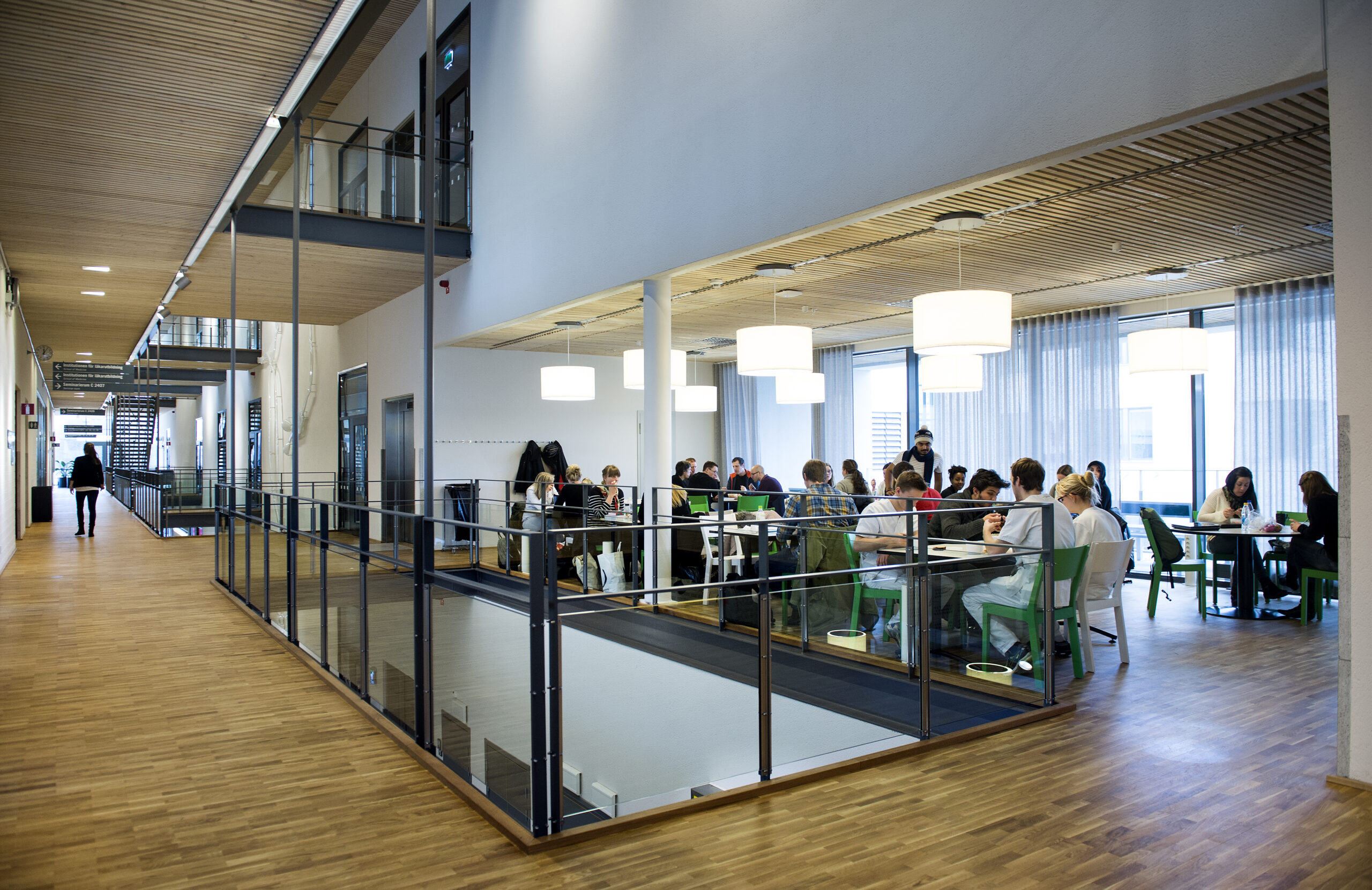 Classroom at Örebro University